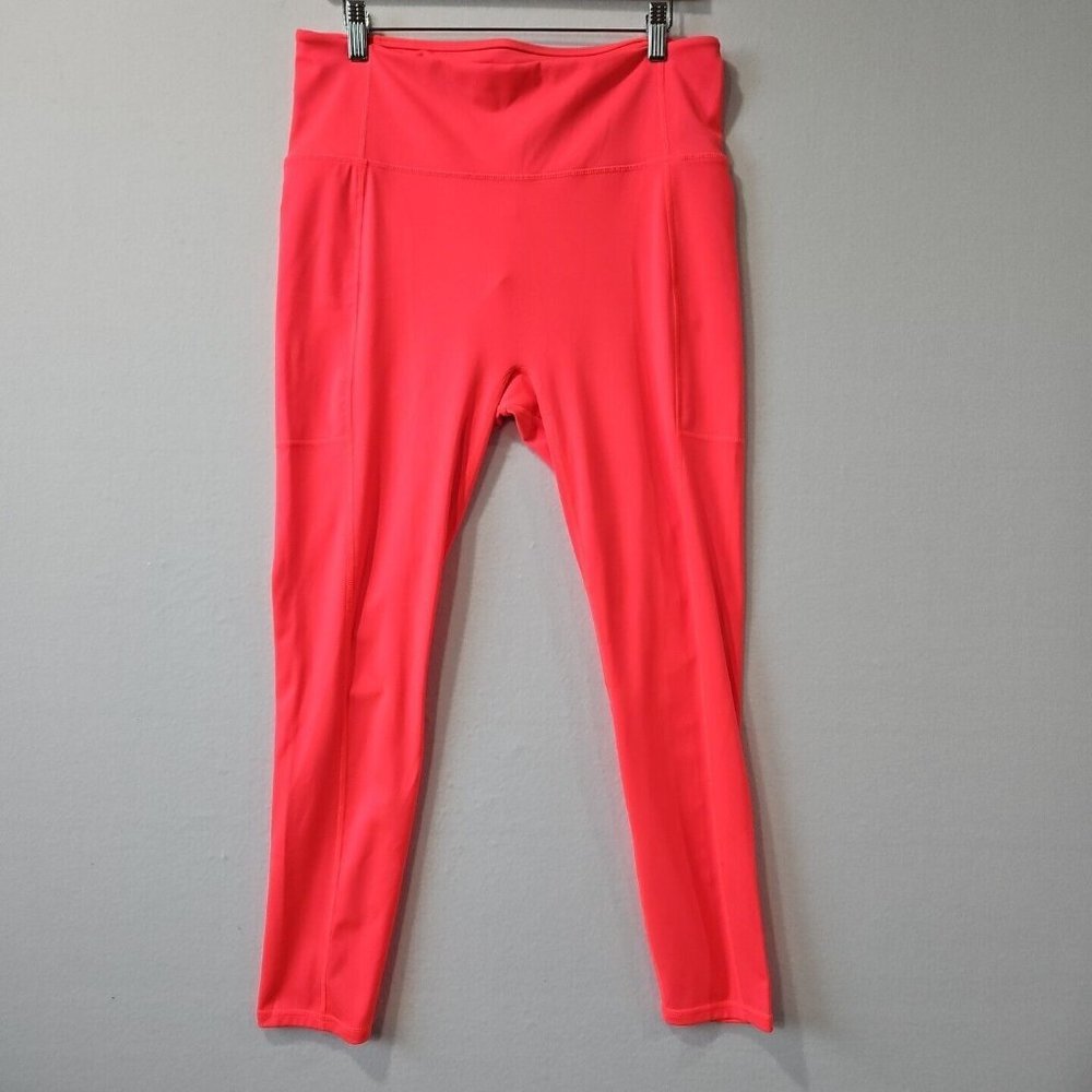 Fabletics Size XXL Size 14-16‎ Short Legging High Waisted Motion365 Coral Pink